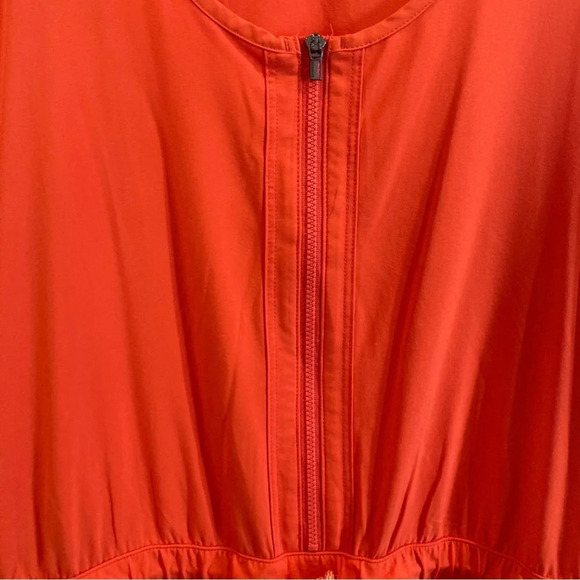 ATHLETA Expedition Dress Flame  Orange Shorts Quick Dry Zipper Pockets Dress - Picture 13 of 13
